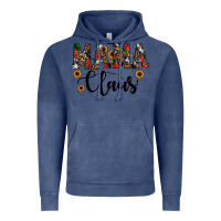 Vintage Denim mama claus Vintage Hoodie - JahusDesignShop