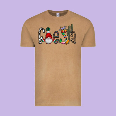 Fiesta Vintage Tee Designed By Cowhidedigitalart