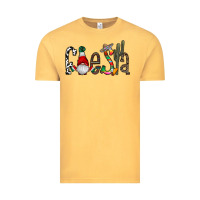 Vintage Mustard fiesta Vintage Tee - CowhideDigitalArt