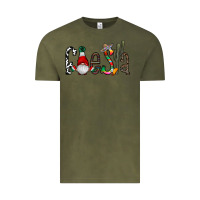 Vintage Olive fiesta Vintage Tee - CowhideDigitalArt