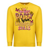 Lemon im not bossy i just have leadership skills Premium Sweatshirt - NancyCooperArtShop