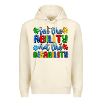 Sandshell see the ability not the disability Premium Hoodie - Artiststas