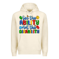 Tofu see the ability not the disability Premium Hoodie - Artiststas