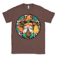 Chestnut fall gnomes round earrings 1 Classic Tee - Artiststas