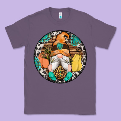 Fall Gnomes Round Earrings 1 Classic Tee Designed By Artiststas