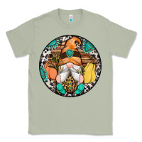 Matcha fall gnomes round earrings 1 Classic Tee - Artiststas