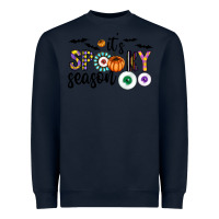 Navy spooky Heavyweight Sweatshirt - CowhideDigitalArt