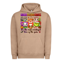 Pigment Burro hallothanksmas its the most wonderful time of the Urban Hoodie - texasbilliewilder