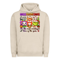 Pigment French Oak hallothanksmas its the most wonderful time of the Urban Hoodie - texasbilliewilder