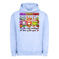 Pigment Grape Ice hallothanksmas its the most wonderful time of the Urban Hoodie - texasbilliewilder