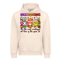 Sandshell hallothanksmas its the most wonderful time of the Urban Hoodie - texasbilliewilder