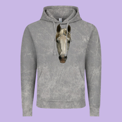 Horse Head Vintage Hoodie Designed By Ranaportraitstore