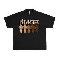 Black melanin american flag Urban Heavy Tee - HRA Design Shop