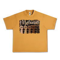 Peanut Butter melanin american flag Urban Heavy Tee - HRA Design Shop