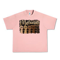 Salmon melanin american flag Urban Heavy Tee - HRA Design Shop