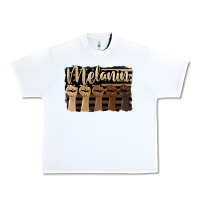 White melanin american flag Urban Heavy Tee - HRA Design Shop