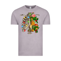 Vintage Zinc skeleton chest christmas Vintage Tee - FaDigitalArtStudio