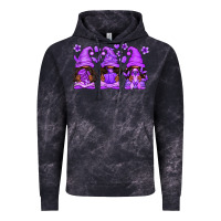 Cloud Black Domestic Violence Warrior Afro Gnomes Vintage Hoodie - texasbilliewilder