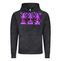 Vintage Black Domestic Violence Warrior Afro Gnomes Vintage Hoodie - texasbilliewilder