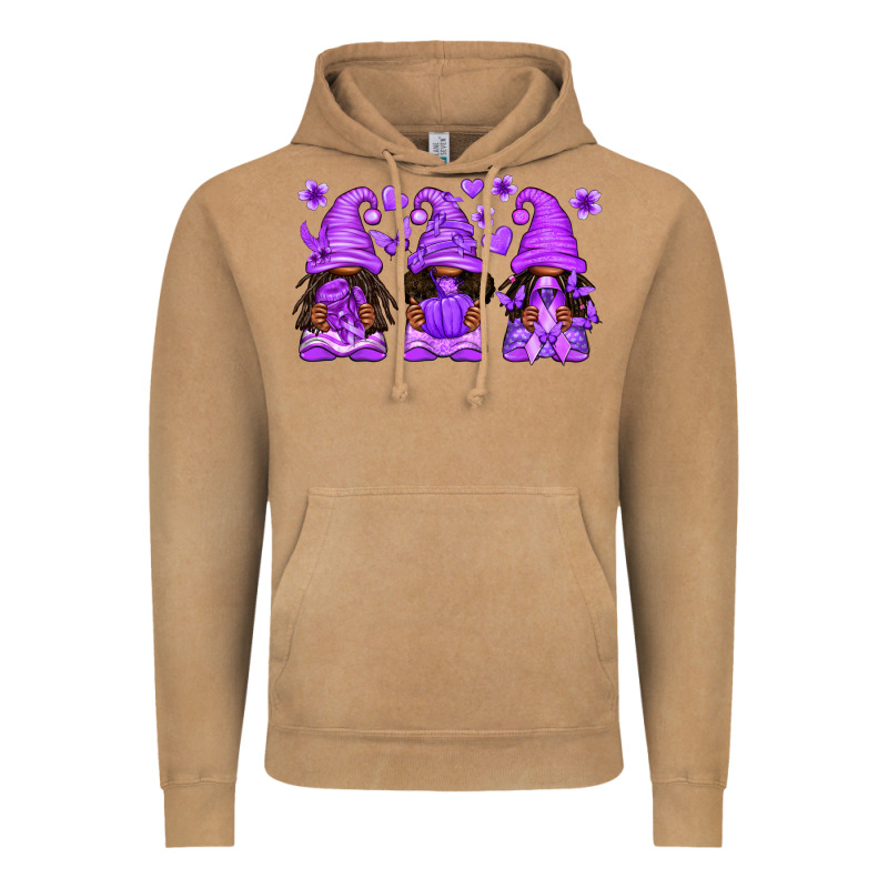 Domestic Violence Warrior Afro Gnomes Vintage Hoodie by texasbilliewilder | Teevron