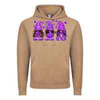 Vintage Coffee Domestic Violence Warrior Afro Gnomes Vintage Hoodie - texasbilliewilder