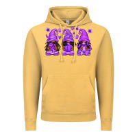 Vintage Mustard Domestic Violence Warrior Afro Gnomes Vintage Hoodie - texasbilliewilder