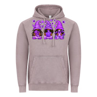 Vintage Zinc Domestic Violence Warrior Afro Gnomes Vintage Hoodie - texasbilliewilder