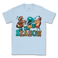 Dusty Blue tis the season american football Classic Tee - Jasminsmagicworld