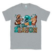 Heather Grey tis the season american football Classic Tee - Jasminsmagicworld