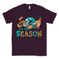 Plum tis the season american football Classic Tee - Jasminsmagicworld