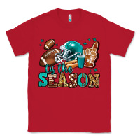 Red tis the season american football Classic Tee - Jasminsmagicworld