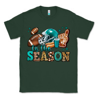 Sports Green tis the season american football Classic Tee - Jasminsmagicworld