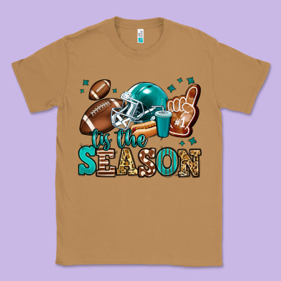 Tis The Season American Football Classic Tee Designed By Jasminsmagicworld