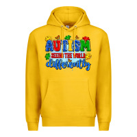 Lemon autism seeing the world differently Premium Hoodie - Artiststas