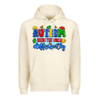 Sandshell autism seeing the world differently Premium Hoodie - Artiststas