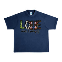 Navy love our troops Urban Heavy Tee - CowhideDigitalArt