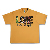Peanut Butter love our troops Urban Heavy Tee - CowhideDigitalArt