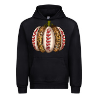 Black Baseball Pumpkin Urban Hoodie - texasbilliewilder