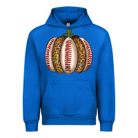Cobalt Baseball Pumpkin Urban Hoodie - texasbilliewilder