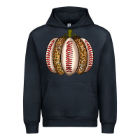 Navy Baseball Pumpkin Urban Hoodie - texasbilliewilder