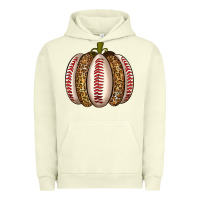 Pigment Pistachio Baseball Pumpkin Urban Hoodie - texasbilliewilder