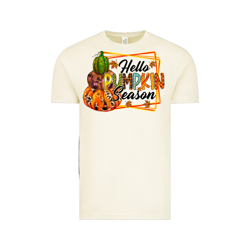 Hello Pumpkin Season Vintage Tee by RacoonDesign | Teevron