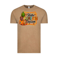 Vintage Coffee hello pumpkin season Vintage Tee - RacoonDesign