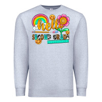 Heather Grey hello second grade Premium Sweatshirt - NancyCooperArtShop