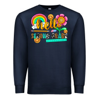 Navy hello second grade Premium Sweatshirt - NancyCooperArtShop