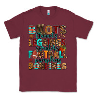 Burgundy boots flannels Classic Tee - AdoDesignShop