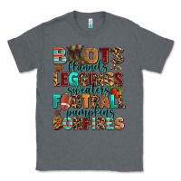 Charcoal Heather boots flannels Classic Tee - AdoDesignShop