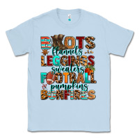 Dusty Blue boots flannels Classic Tee - AdoDesignShop