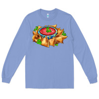 Colony Blue nacho Long Sleeve Tee - AdoDesignShop