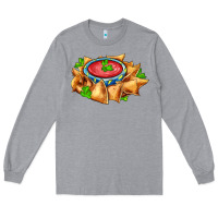 Heather Grey nacho Long Sleeve Tee - AdoDesignShop